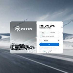 Foton EPC [2025] Online Parts Catalog & Service