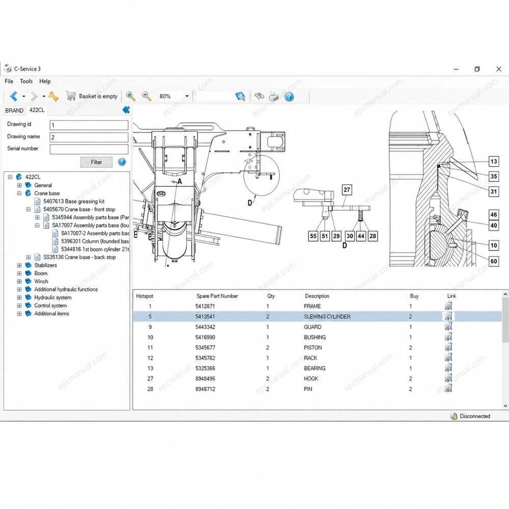 HIAB C-SERVICE 3.4 screenshot 3
