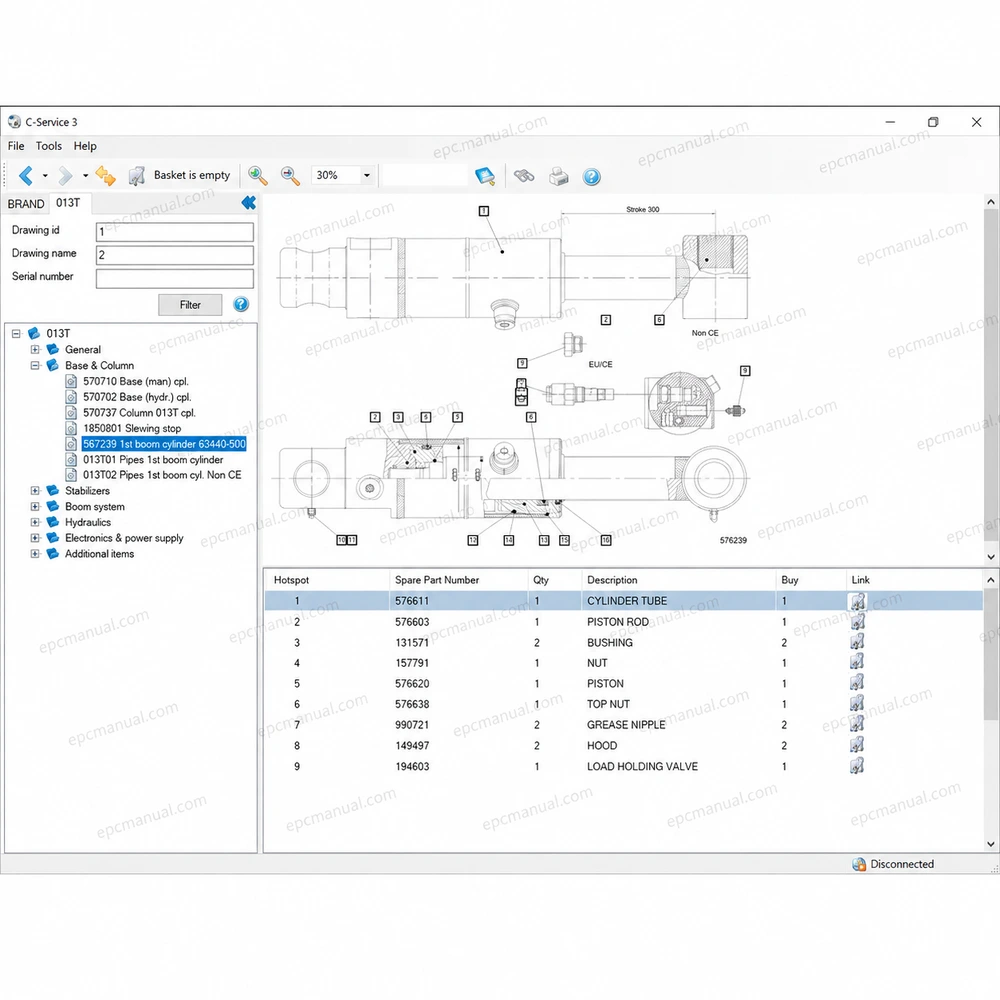 HIAB C-SERVICE 3.4 screenshot 5