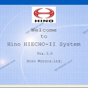 HINO Trucks EPC 2019 Parts Catalog