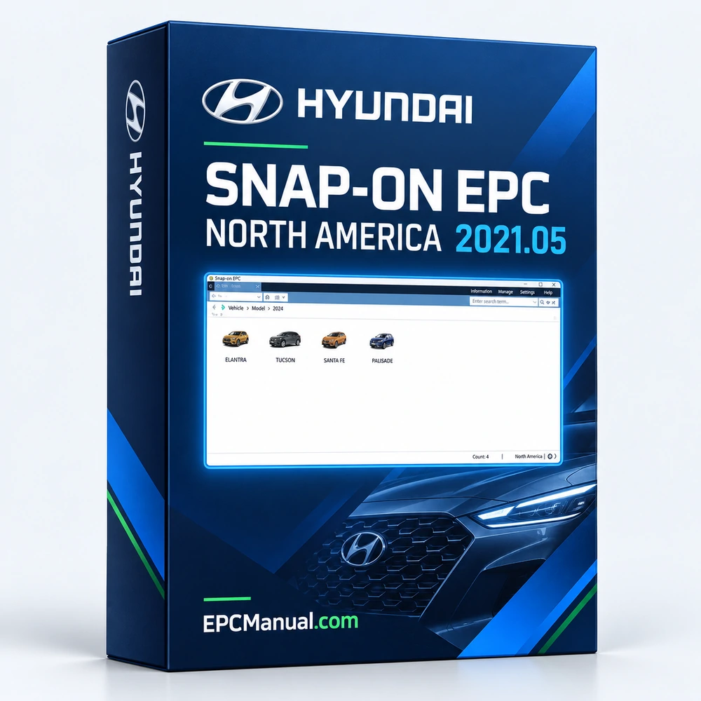HYUNDAI SNAP-ON EPC NORTH AMERICA 2021.05