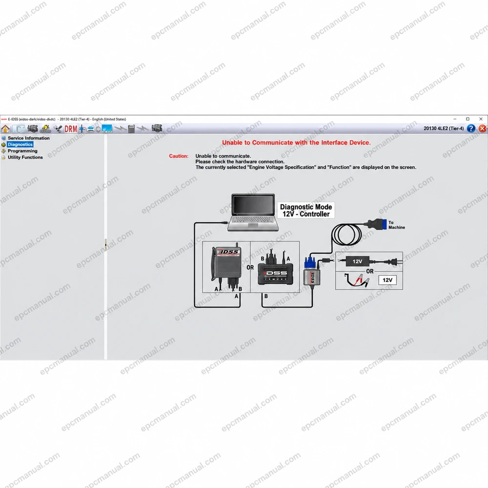 ISUZU E-IDSS DIAGNOSTIC SERVICE SYSTEM 2025.06 screenshot 14