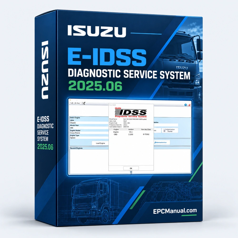 ISUZU E-IDSS DIAGNOSTIC SERVICE SYSTEM 2025.06