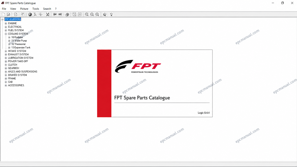 Iveco FPT Industrial engine EPC parts catalog - Image 3
