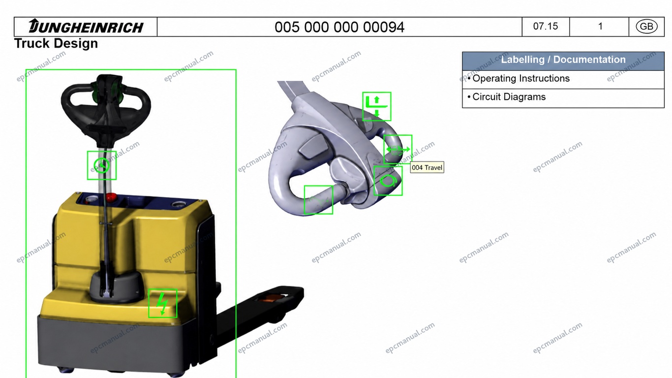 Jungheinrich – JETI Forklift ET-SH Parts & Service Manual 2026 - Image 4