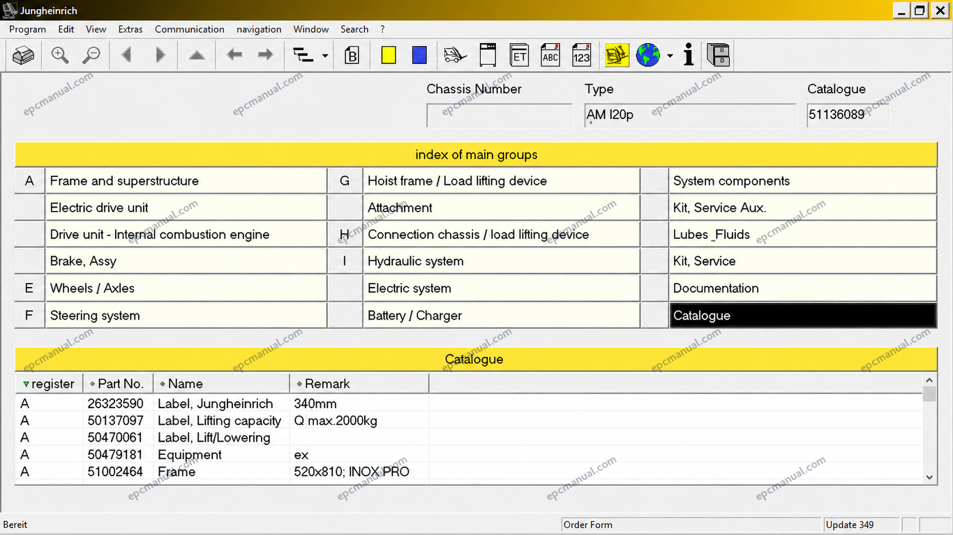 Jungheinrich – JETI Forklift ET-SH Parts & Service Manual 2026 - Image 6