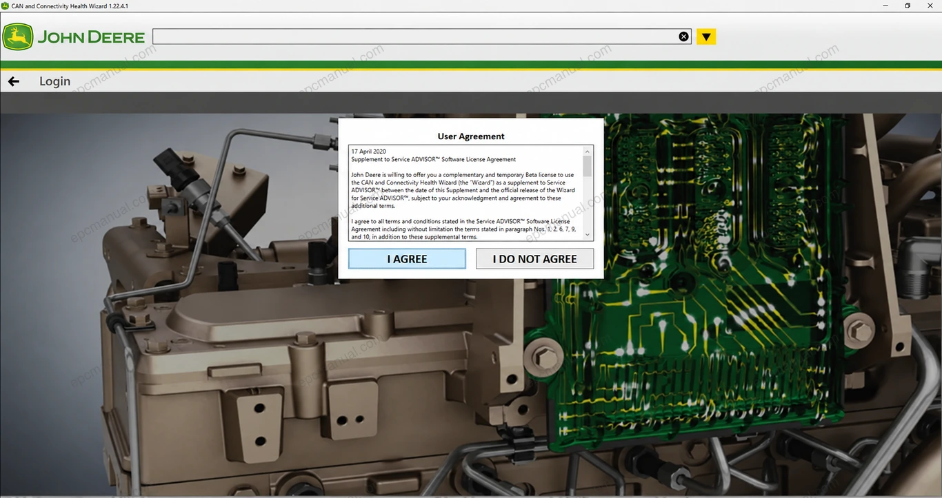 JOHN DEERE CAN AND CONNECTIVITY HEALTH WIZARD 12147 screenshot 3
