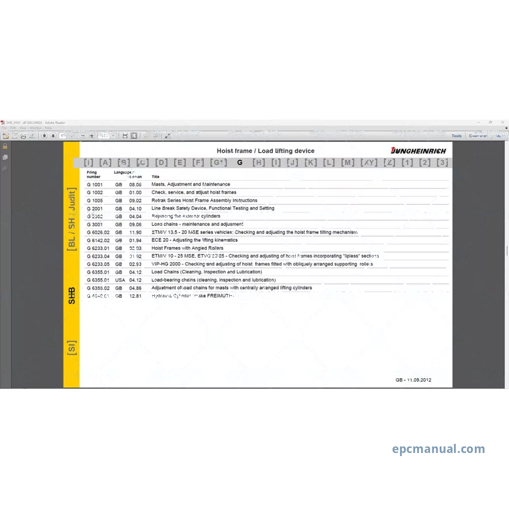 JUNGHEINRICH JETI SH 4.37.00 screenshot 3