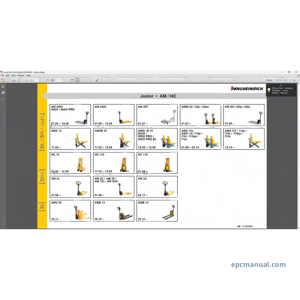 JUNGHEINRICH JETI SH 4.37.00 screenshot 4
