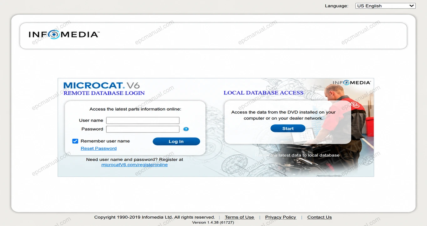 KIA SPARE MAP EPC 30 screenshot 2