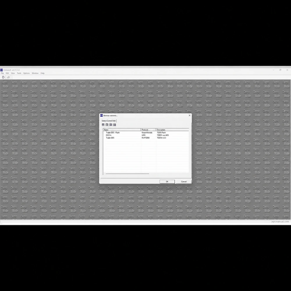 KNORR-BREMSE DIAGNOSTICS SYSTEMS 2.6.7.3 screenshot 6