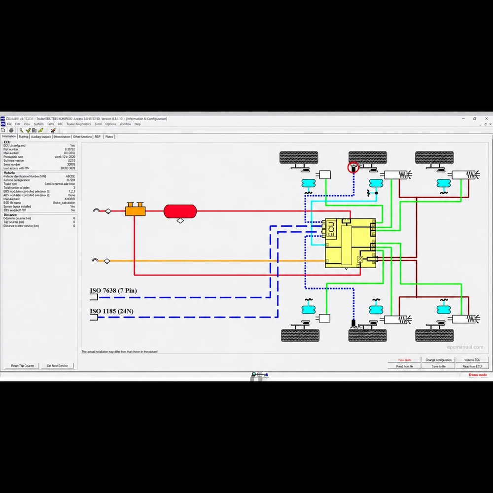 KNORR-BREMSE DIAGNOSTICS SYSTEMS 2.6.7.3 screenshot 7