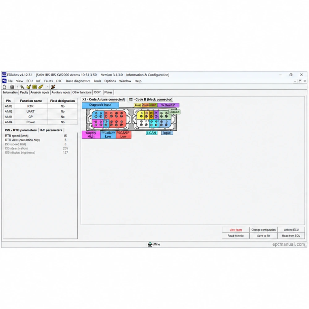 KNORR-BREMSE DIAGNOSTICS SYSTEMS 2.6.7.3 screenshot 8