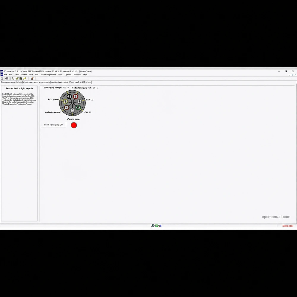 KNORR-BREMSE DIAGNOSTICS SYSTEMS 2.6.7.3 screenshot 11