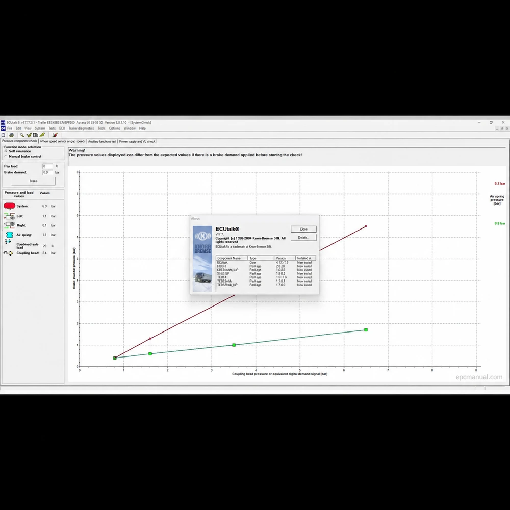 KNORR-BREMSE DIAGNOSTICS SYSTEMS 2.6.7.3 screenshot 12