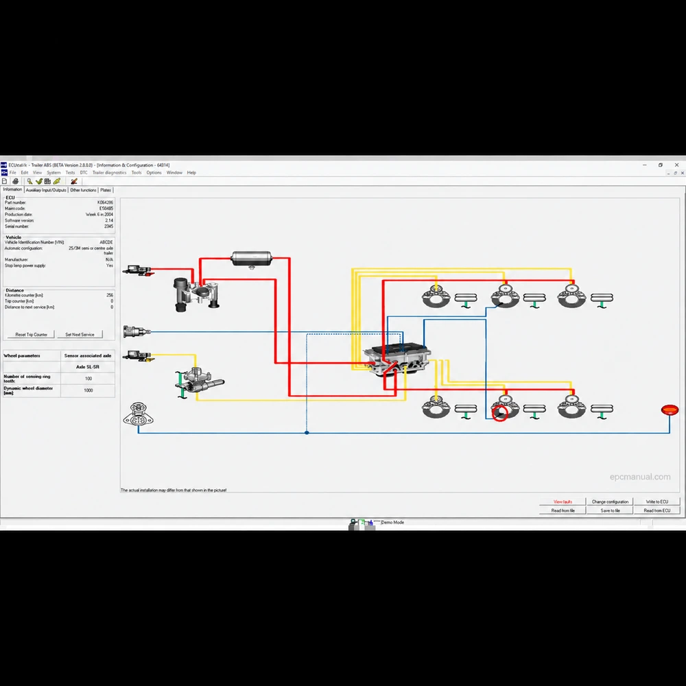 KNORR-BREMSE DIAGNOSTICS SYSTEMS 2.6.7.3 screenshot 14