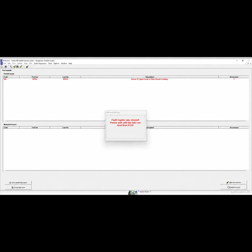 KNORR-BREMSE DIAGNOSTICS SYSTEMS 2.6.7.3 screenshot 16