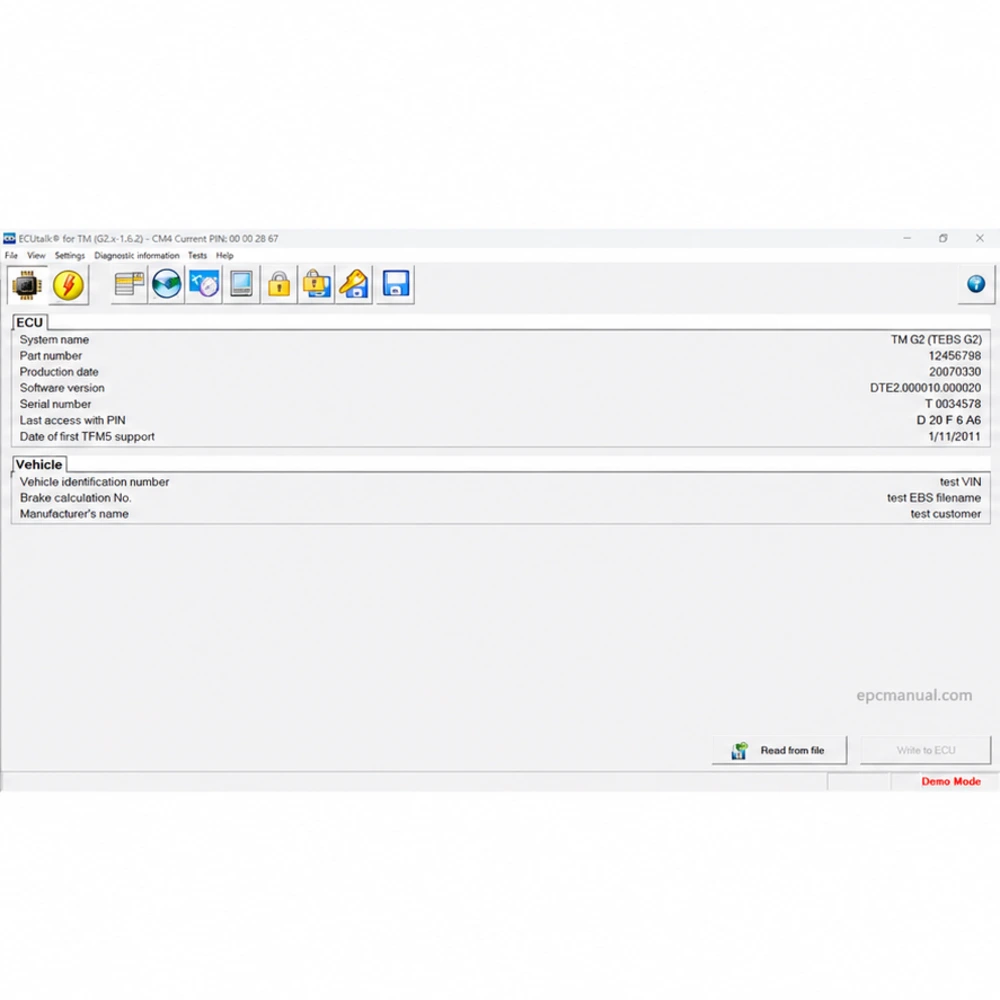 KNORR-BREMSE DIAGNOSTICS SYSTEMS 2.6.7.3 screenshot 19