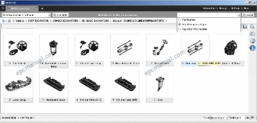 Kobelco EPC 2015 Parts Catalog
