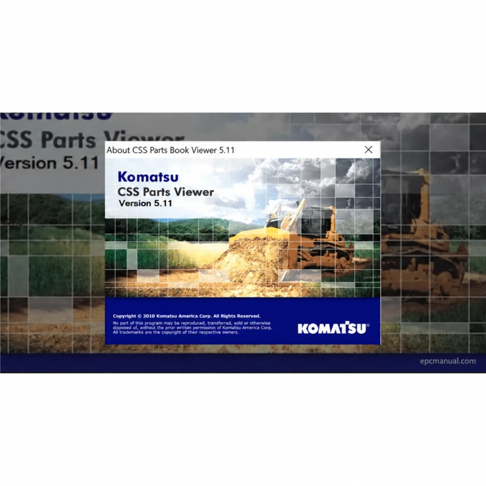 KOMATSU CSS EPC FORKLIFT USA 5.11 screenshot 2