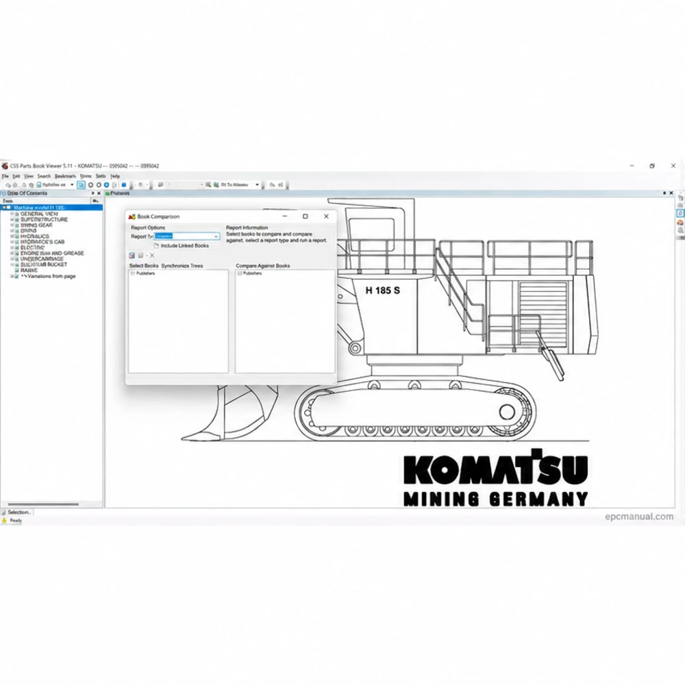 KOMATSU CSS EPC MINING EXCAVATOR 2022.05 screenshot 10