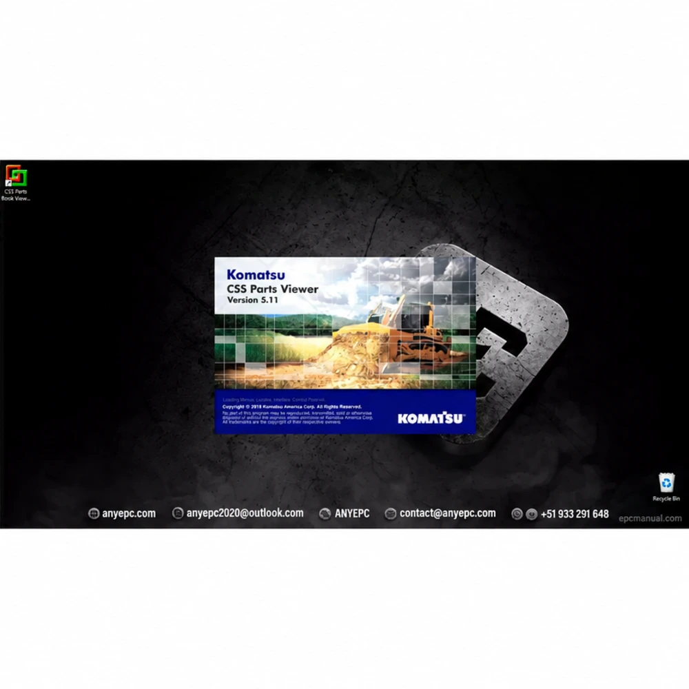 KOMATSU CSS EPC MINING EXCAVATOR 2022.05 screenshot 11