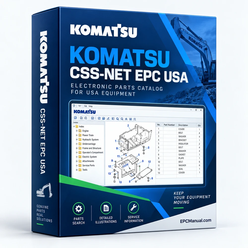 KOMATSU CSS-NET EPC USA