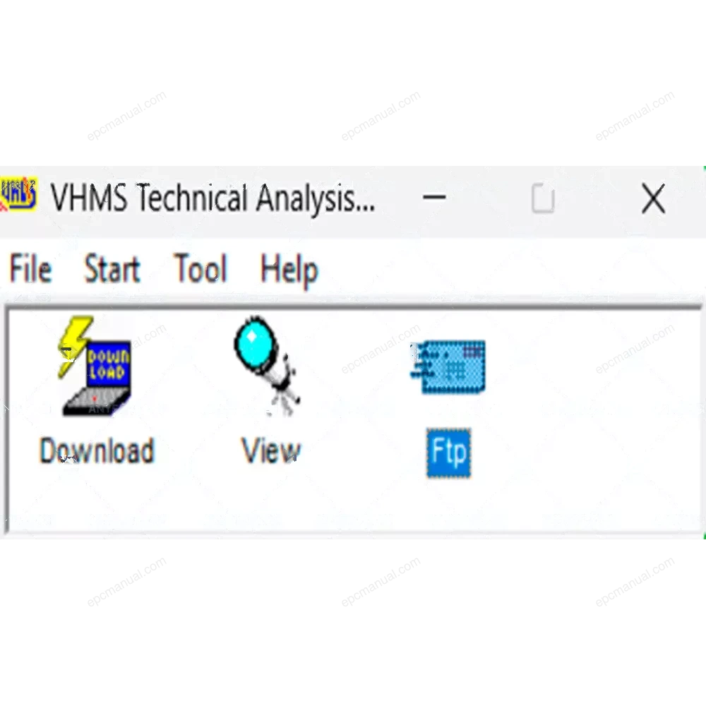 KOMATSU VHMS TECHNICAL ANALYSIS TOOL BOX 3.05.00 screenshot 7