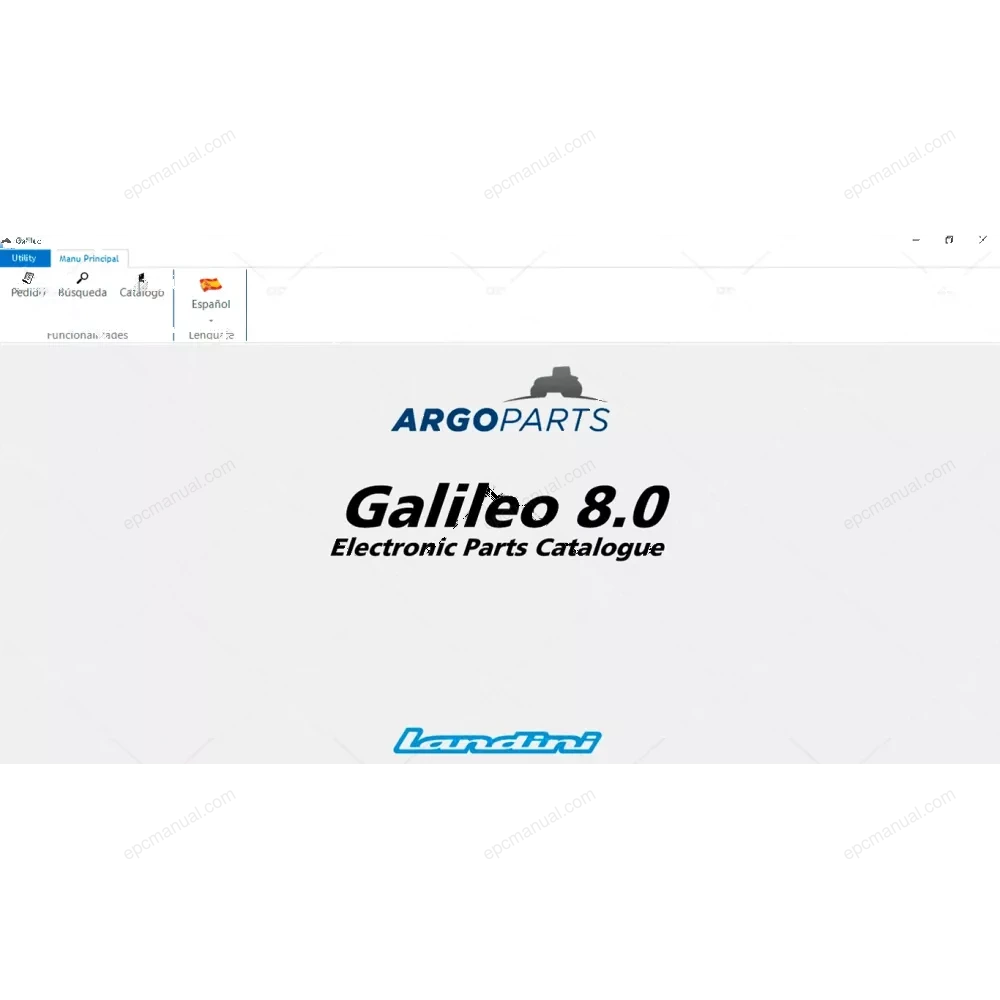 LANDINI EPC GALILEO 8.0 screenshot 2