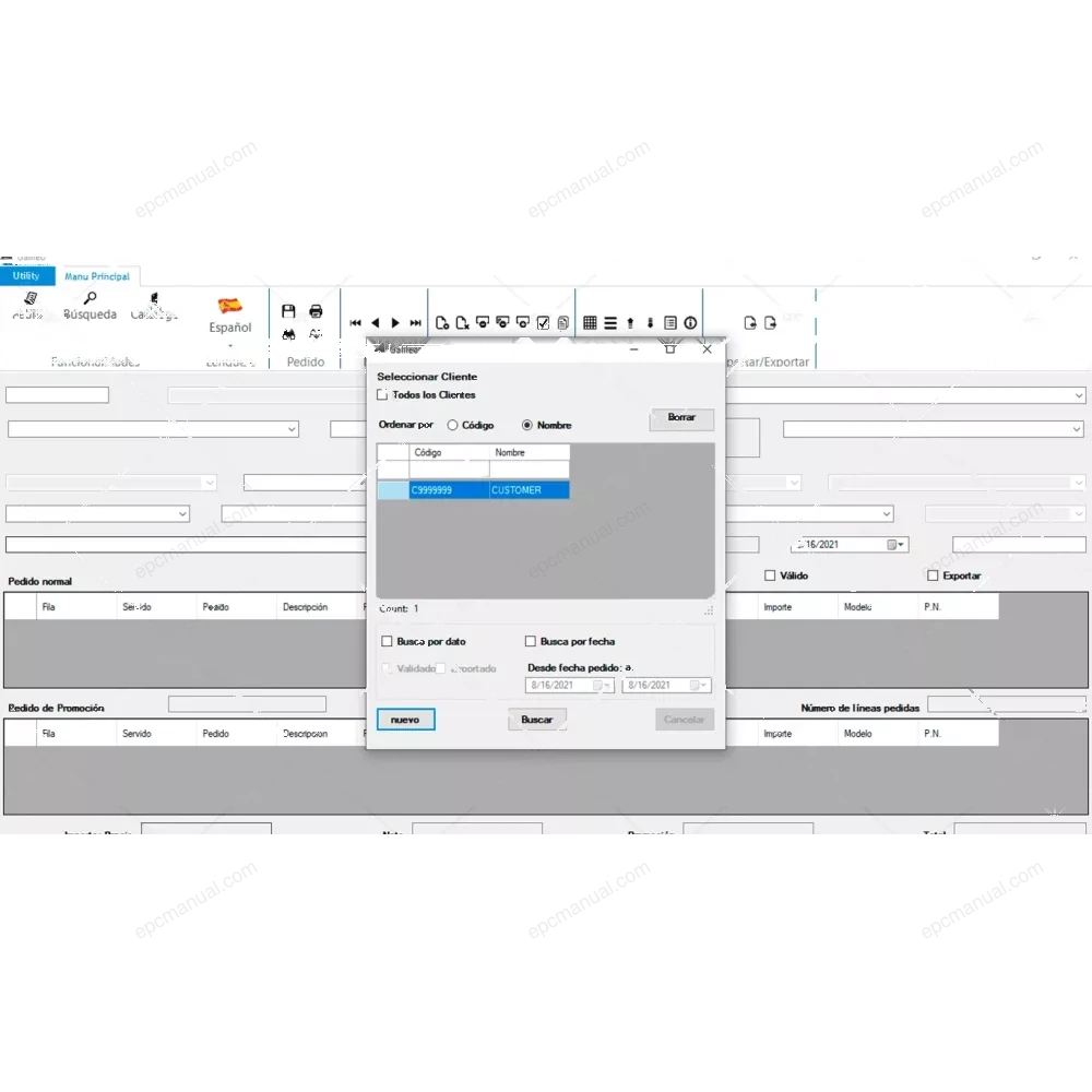 LANDINI EPC GALILEO 8.0 screenshot 3