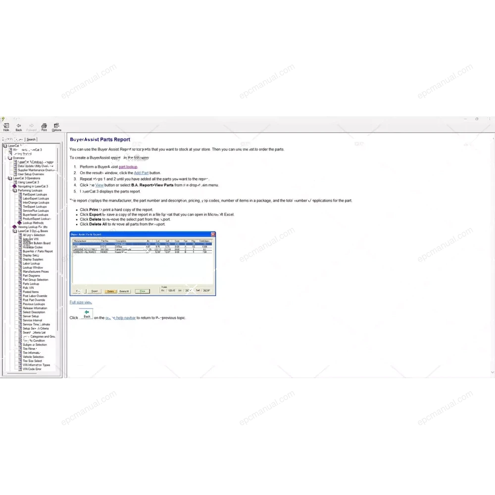 LASER CAT USA EPC 3.4.0.24 screenshot 4