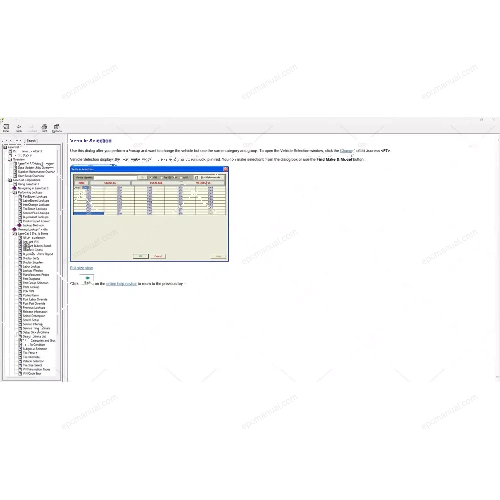 LASER CAT USA EPC 3.4.0.24 screenshot 5