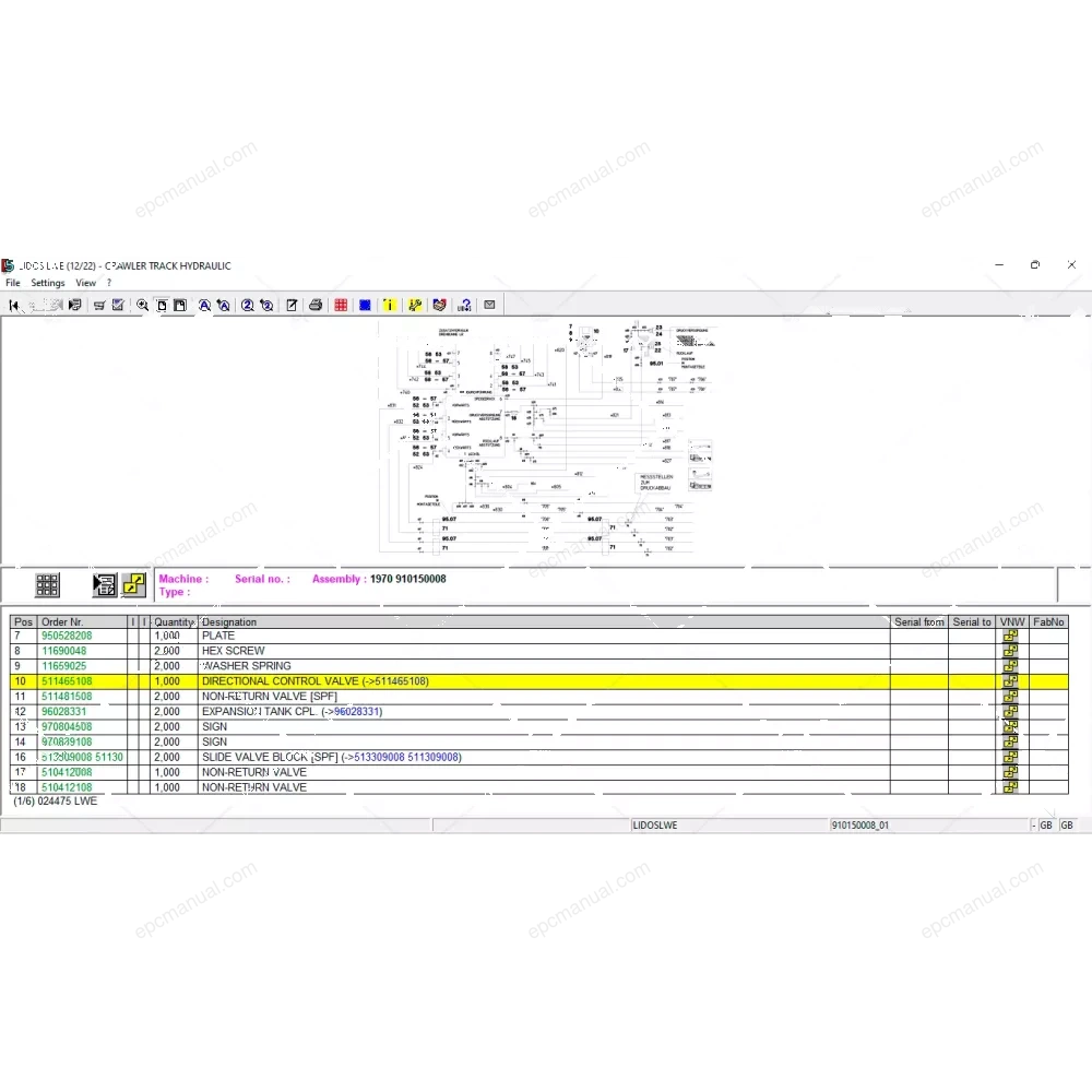 LIEBHERR LIDOS CRANES LWE 2023.03 screenshot 2