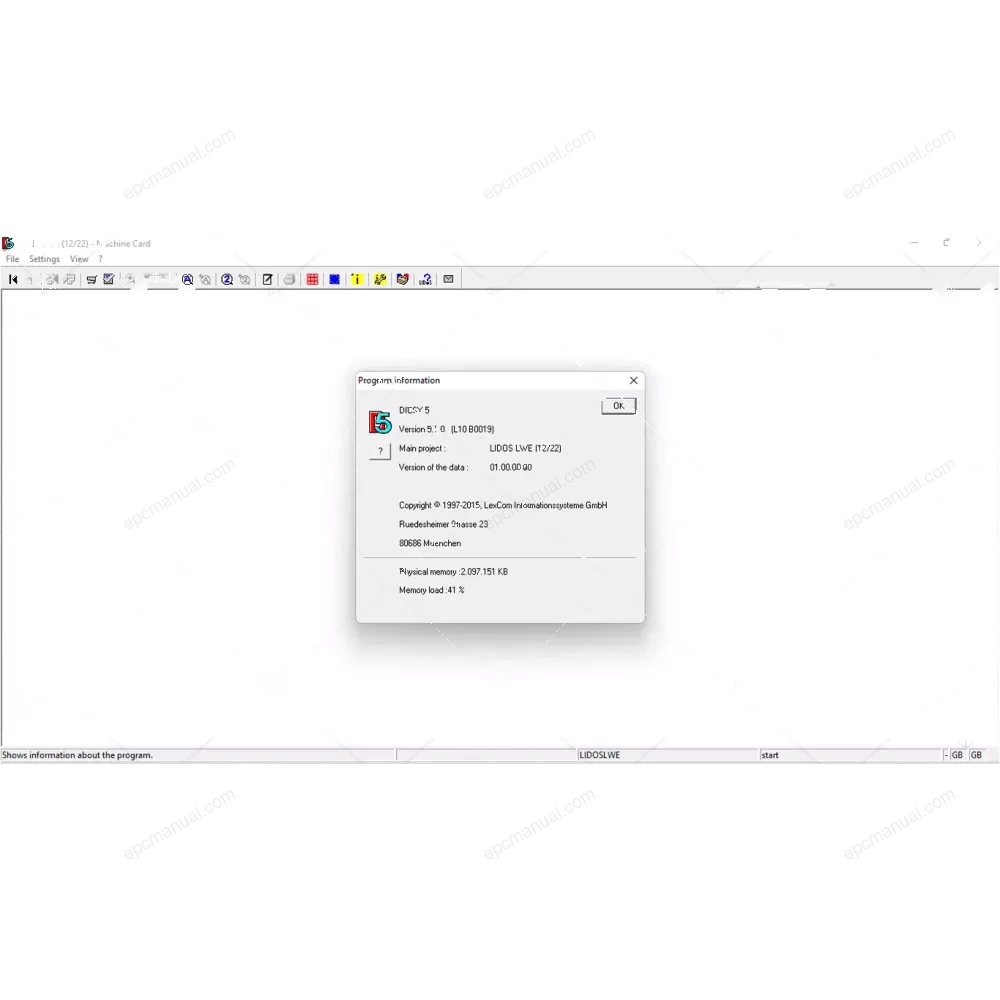 LIEBHERR LIDOS CRANES LWE 2023.03 screenshot 3