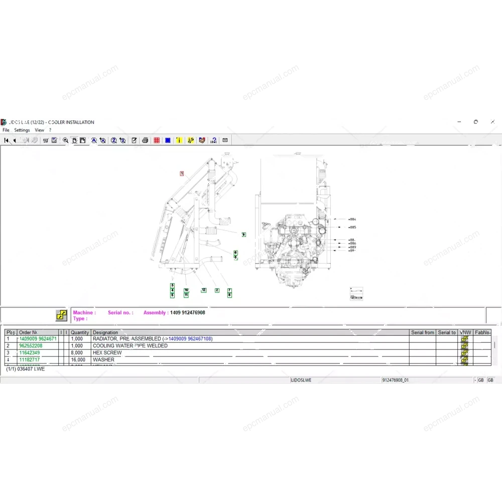LIEBHERR LIDOS CRANES LWE 2023.03 screenshot 7
