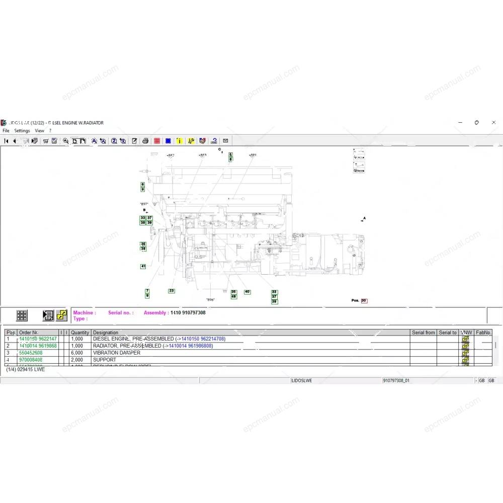 LIEBHERR LIDOS CRANES LWE 2023.03 screenshot 10