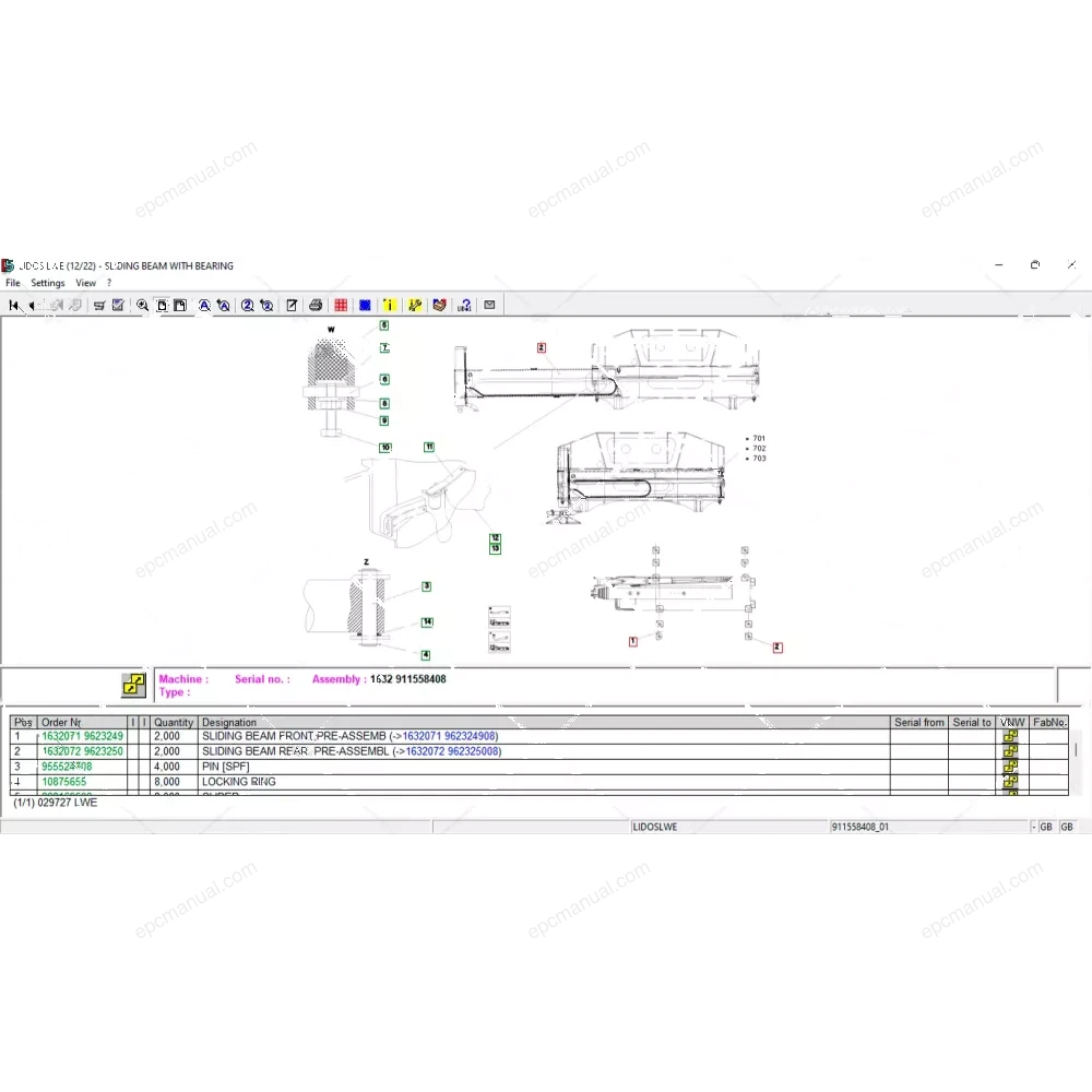 LIEBHERR LIDOS CRANES LWE 2023.03 screenshot 11