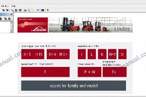 Linde Lindos Forklift Trucks EPC Parts Catalog