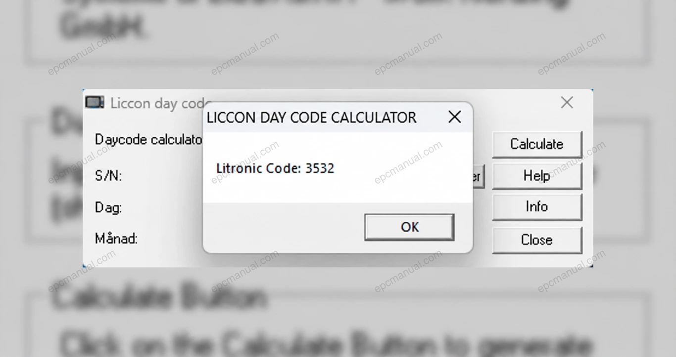 LITRONIC CODE PROGRAM 2101 screenshot 4