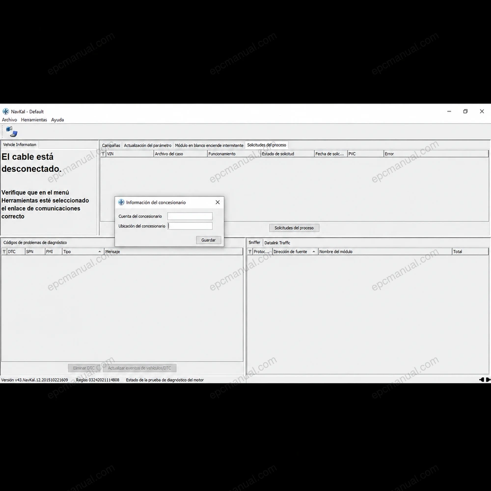 NAVISTAR SERVICEMAXX NAVKAL 4312 screenshot 3