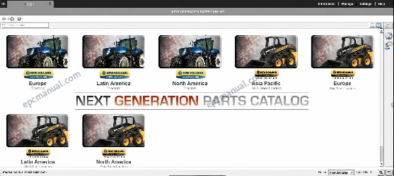 New Holland EPC Online | Construction & Agricultural Parts Catalog