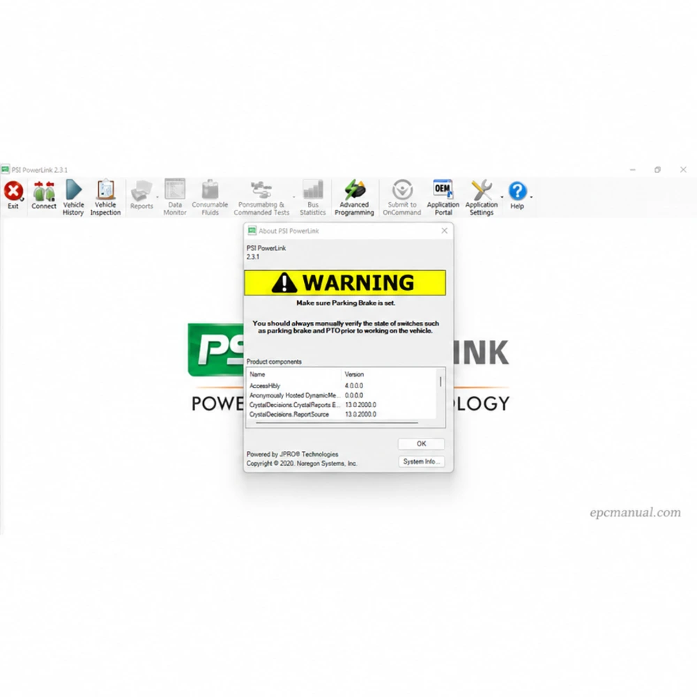 NOREGON PSI POWERLINK 2.3.1 screenshot 2