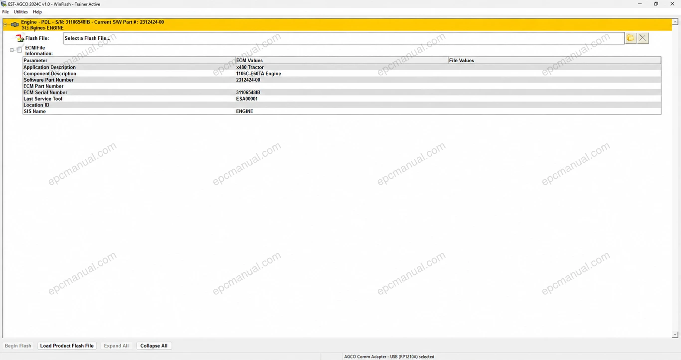 PERKINS EST-AGCO 2024C screenshot 5