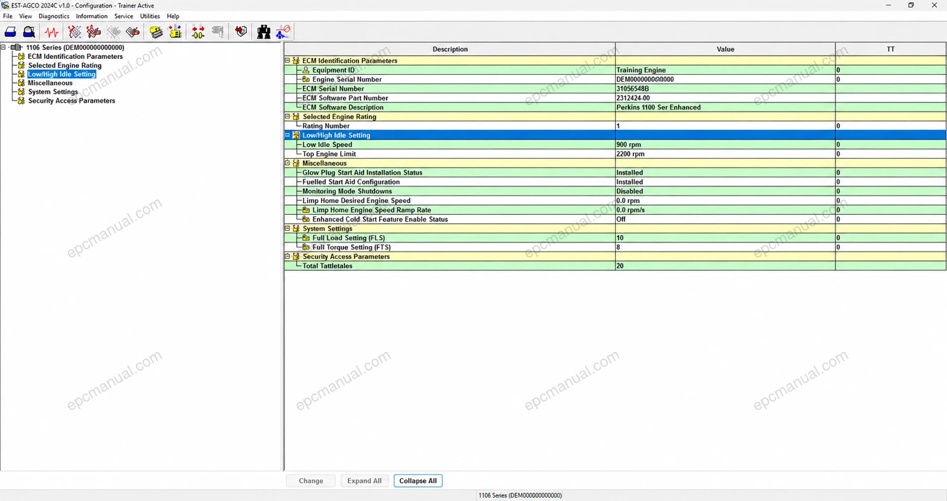 PERKINS EST-AGCO 2024C screenshot 12