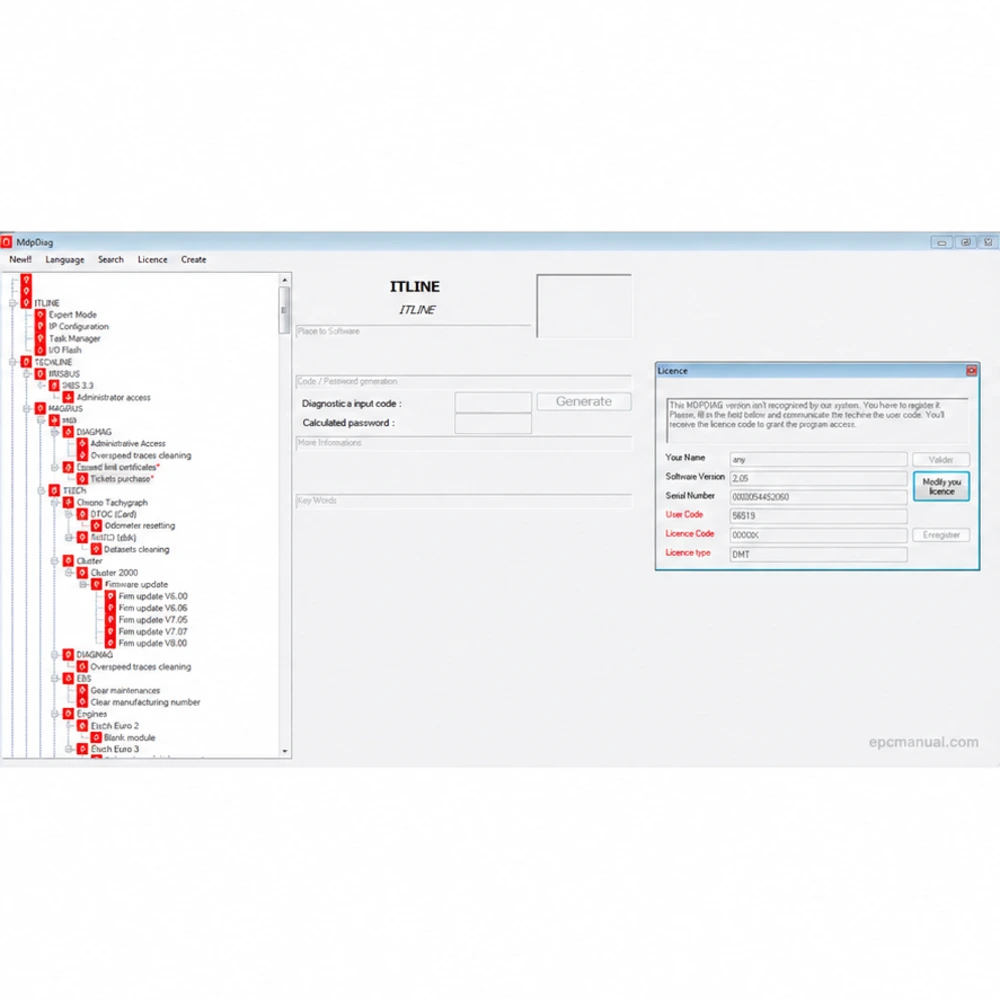 RENAULT MDPDIAG 2.05 screenshot 4