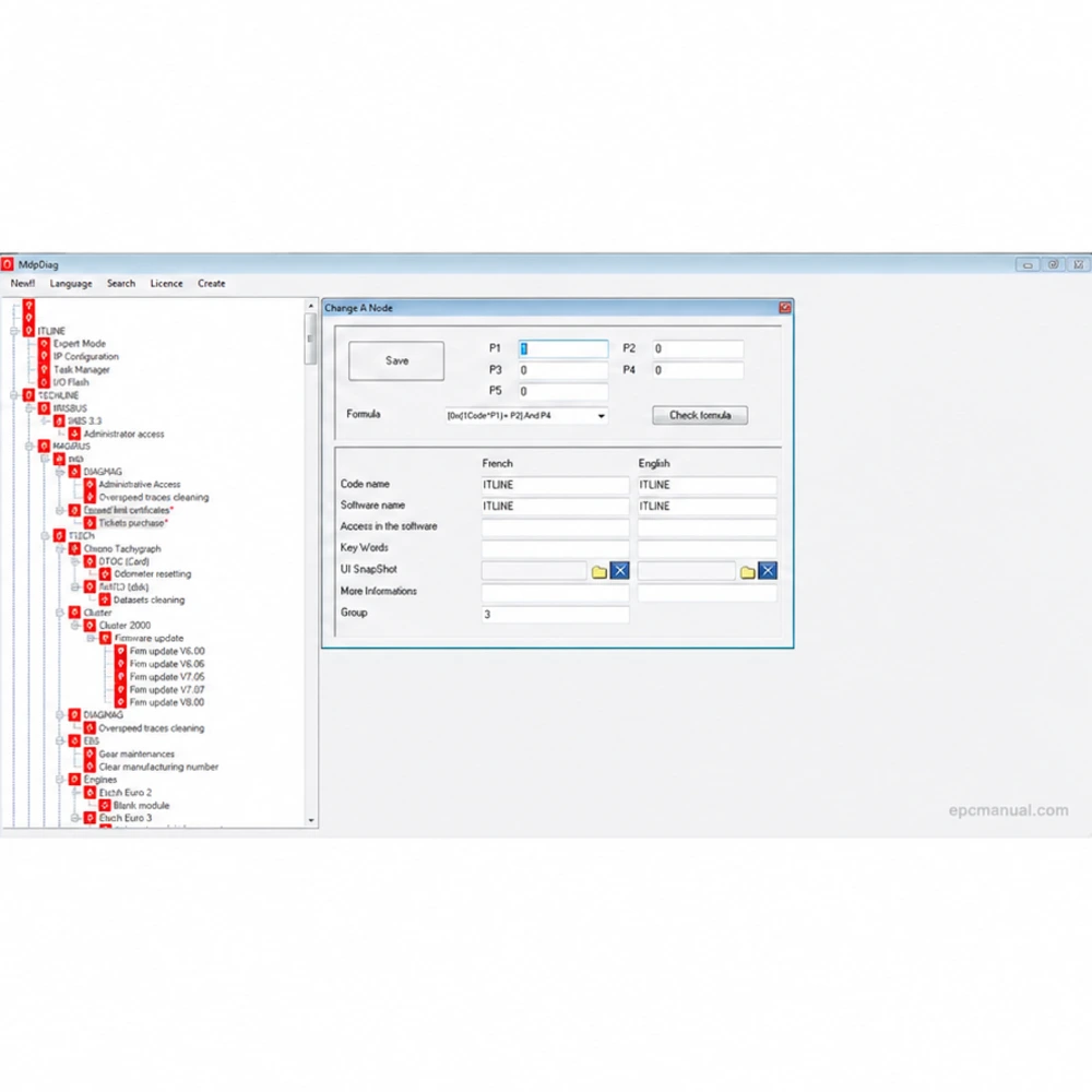 RENAULT MDPDIAG 2.05 screenshot 5