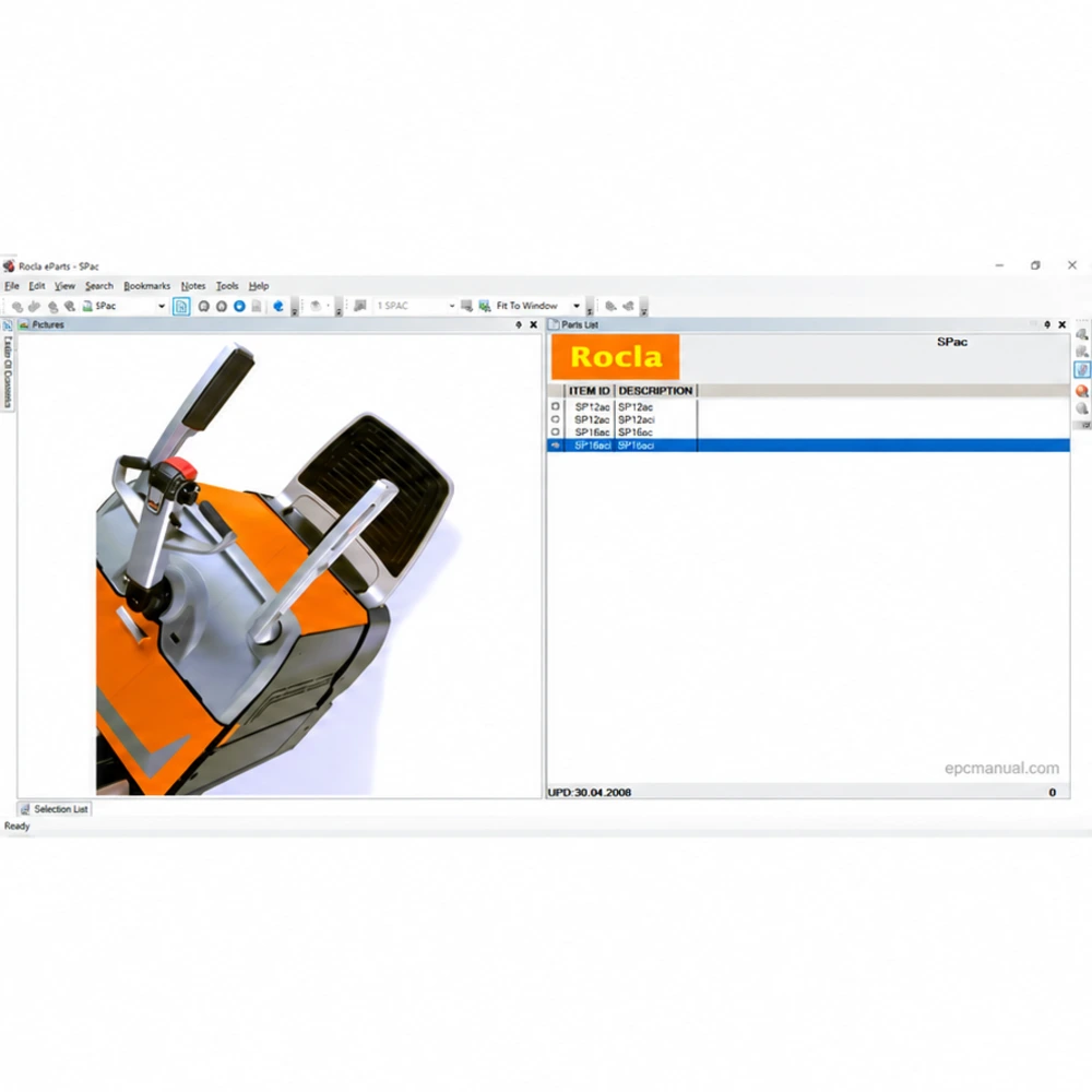 ROCLA FORKLIFT ePARTS 5.4 5.4 screenshot 3