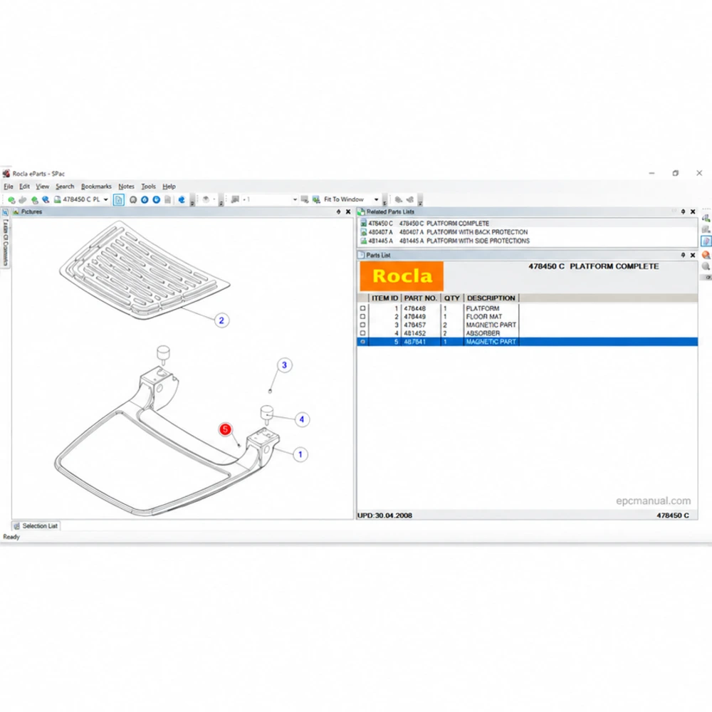 ROCLA FORKLIFT ePARTS 5.4 5.4 screenshot 4