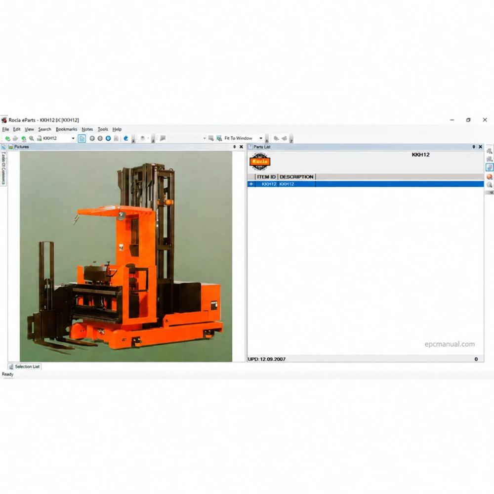 ROCLA FORKLIFT ePARTS 5.4 5.4 screenshot 6