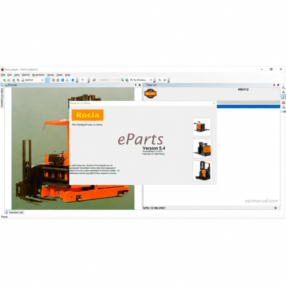 ROCLA FORKLIFT ePARTS 5.4 5.4 screenshot 7